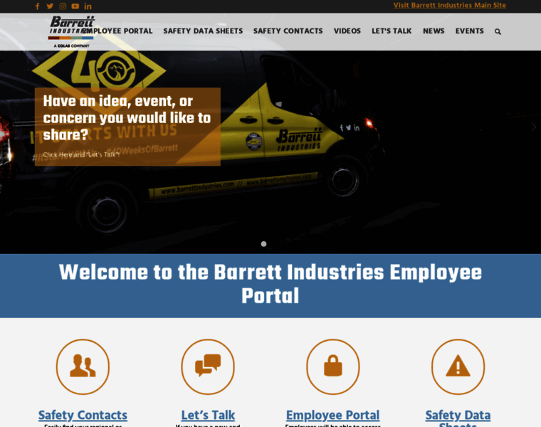 Barrettemployees.com thumbnail