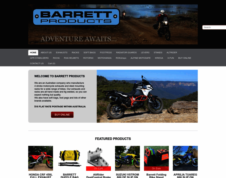 Barrettproducts.com.au thumbnail