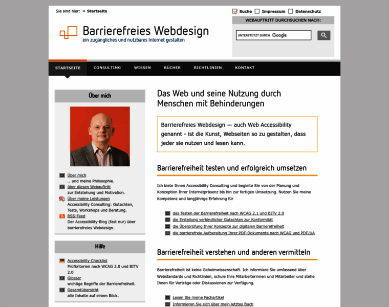 Barrierefreies-webdesign.de thumbnail