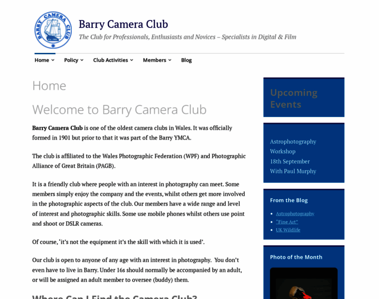 Barrycameraclub.co.uk thumbnail