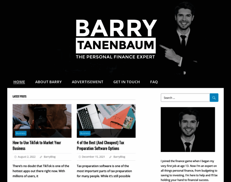 Barrytanenbaum.com thumbnail