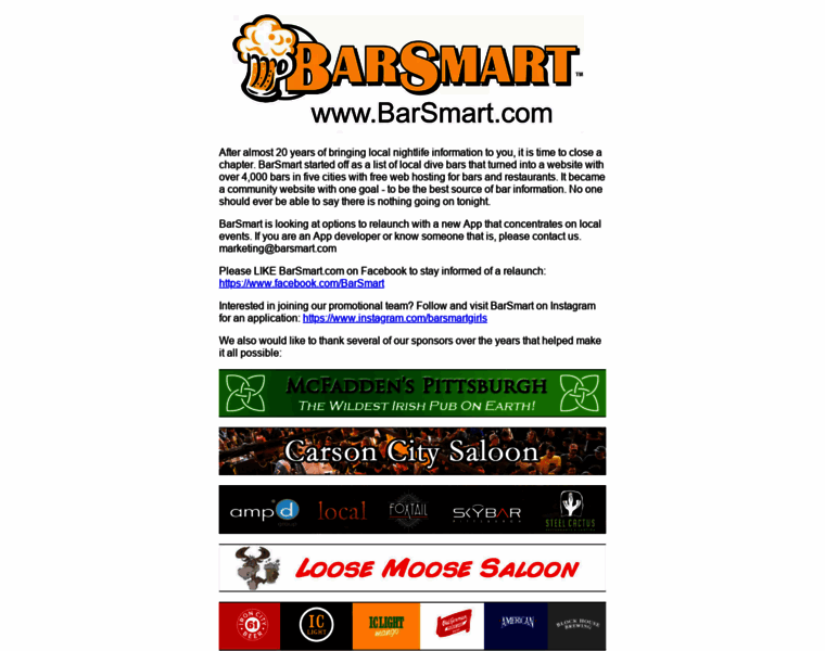 Barsmart.com thumbnail