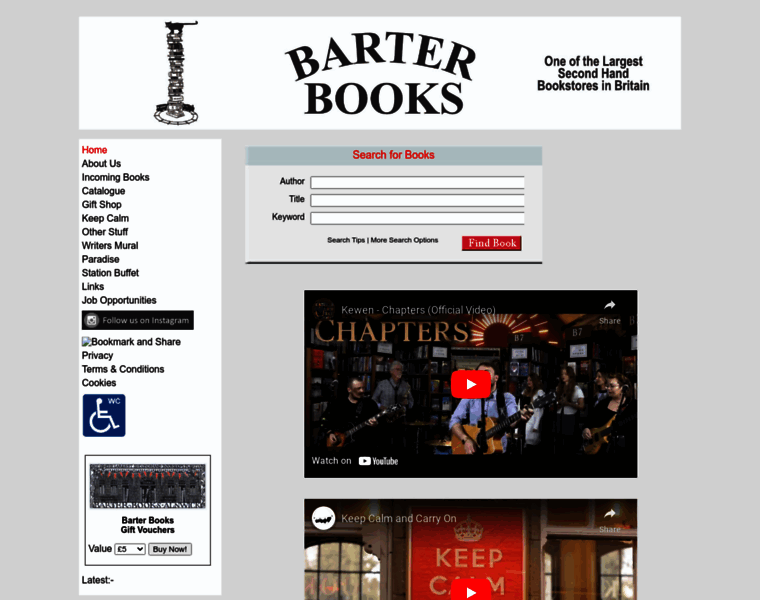 Barterbooks.co.uk thumbnail