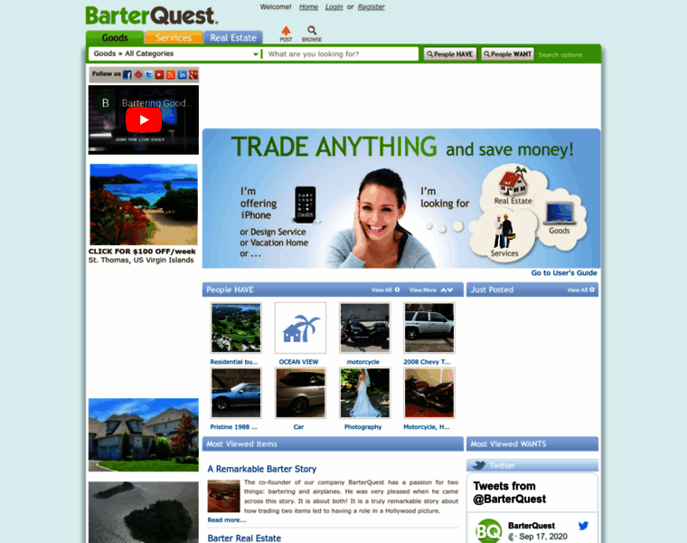 Barterquest.com thumbnail