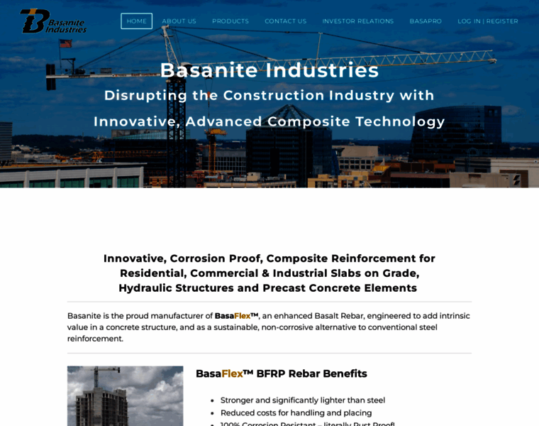 Basaniteindustries.com thumbnail