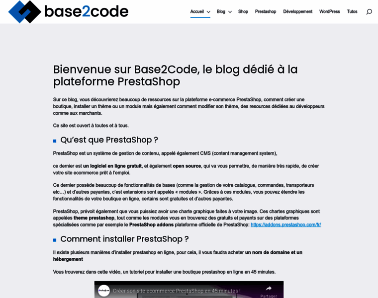 Base2code.com thumbnail