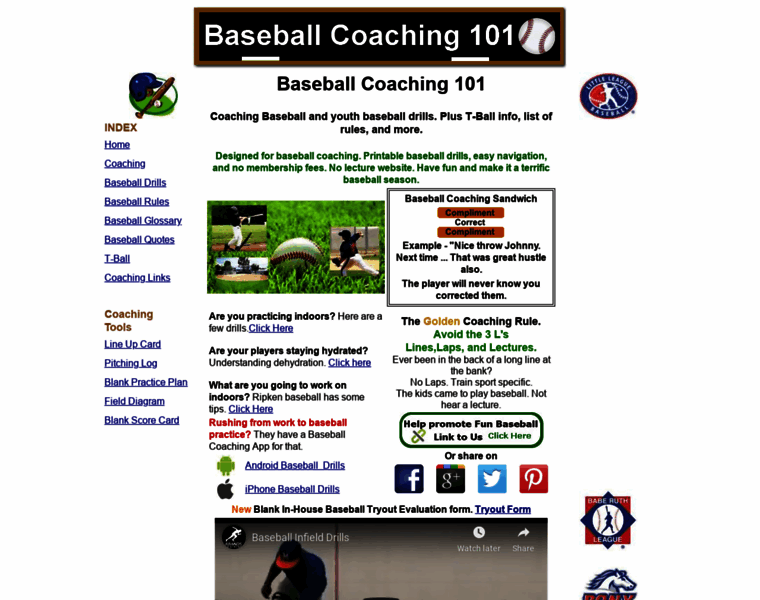 Baseballcoaching101.com thumbnail