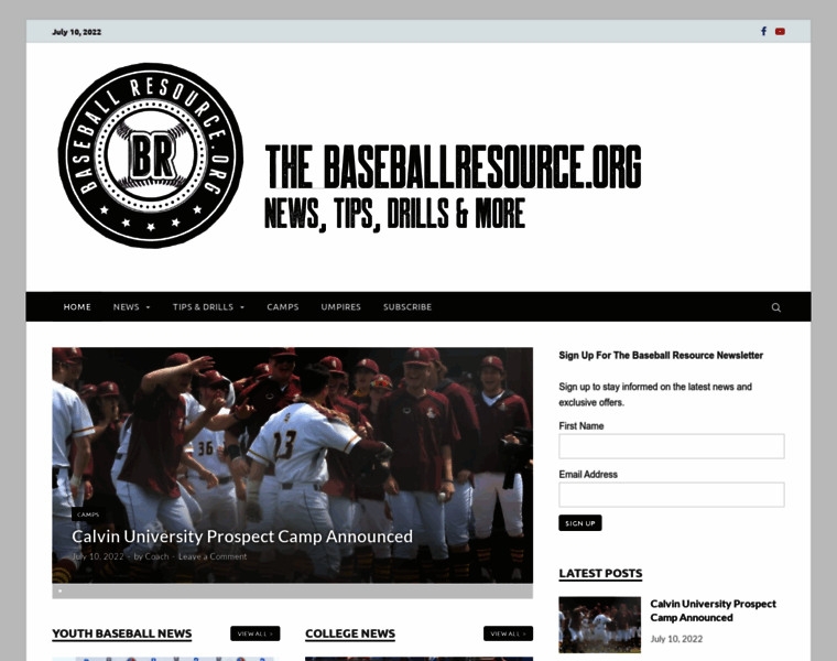 Baseballresource.org thumbnail