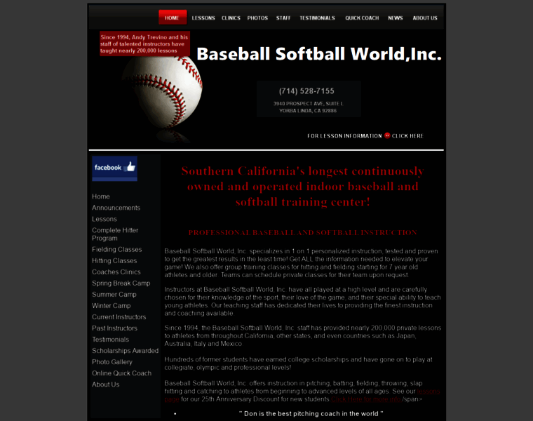 Baseballsoftballworld.com thumbnail
