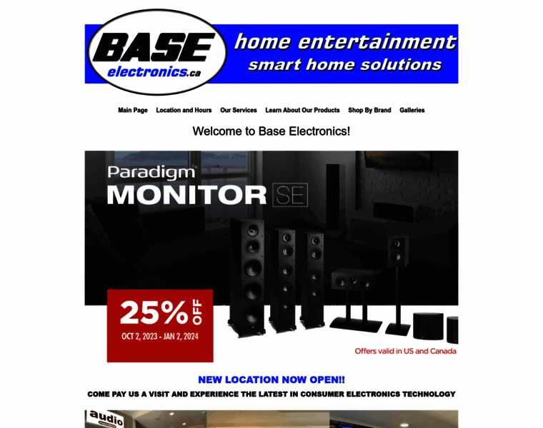 Baseelectronics.ca thumbnail