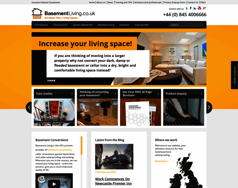Basement-living.co.uk thumbnail