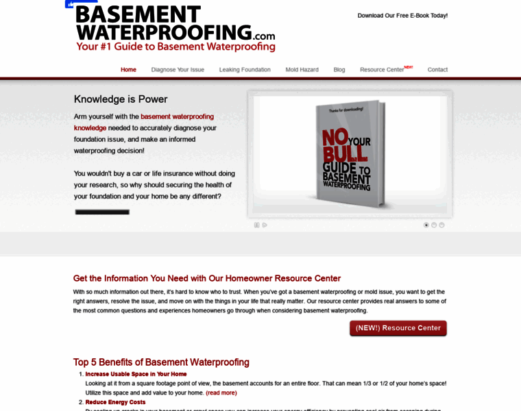 Basementwaterproofing.com thumbnail