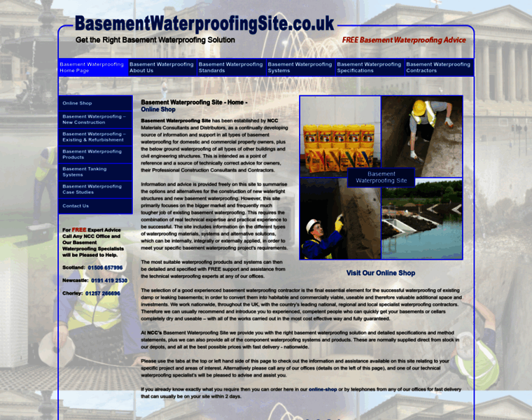 Basementwaterproofingsite.co.uk thumbnail