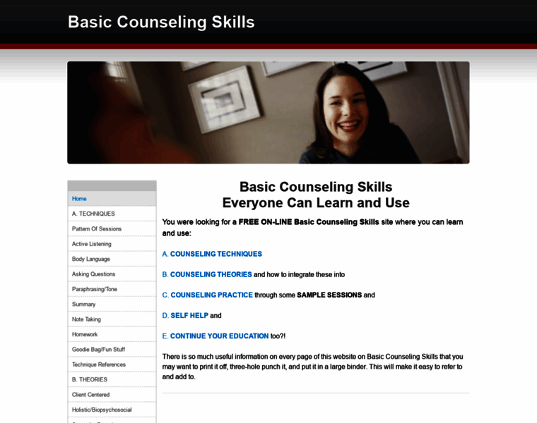 Basic-counseling-skills.com thumbnail
