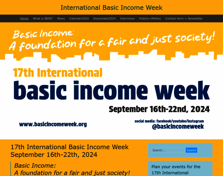 Basicincomeweek.org thumbnail