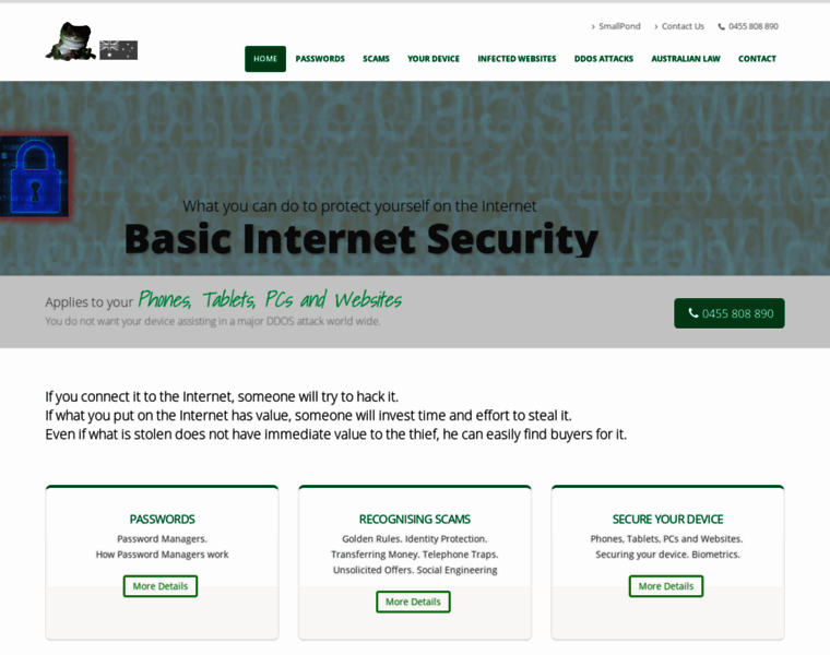 Basicinternetsecurity.com.au thumbnail