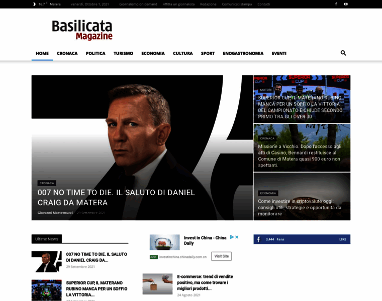 Basilicatamagazine.it thumbnail