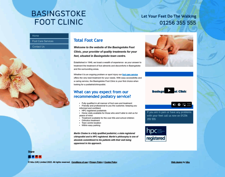 Basingstoke-footclinic.co.uk thumbnail