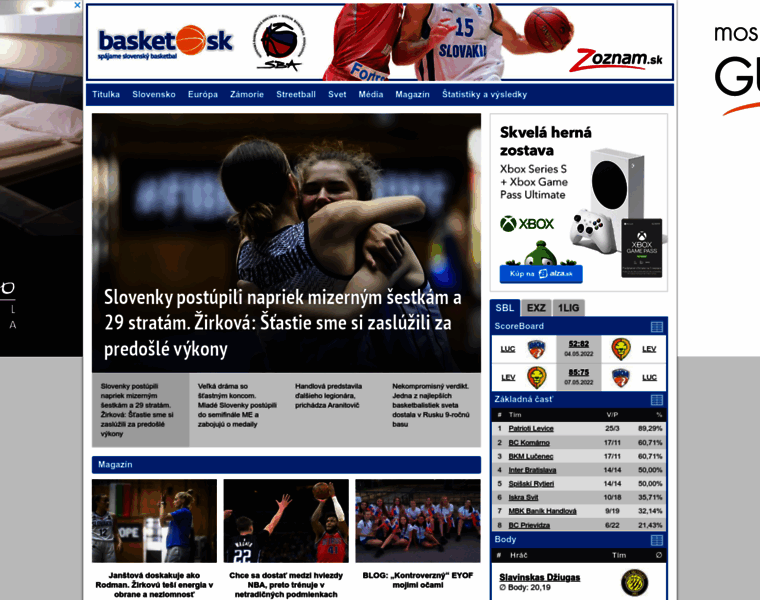 Basket.zoznam.sk thumbnail