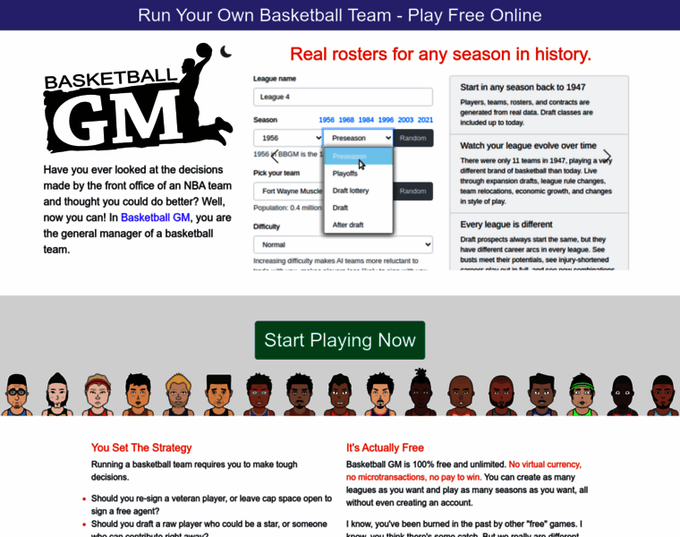 Basketball-gm.com thumbnail
