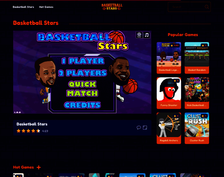 Basketball-starsgame.com thumbnail