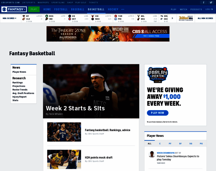 Basketball.cbssports.com thumbnail