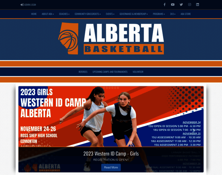 Basketballalberta.ca thumbnail