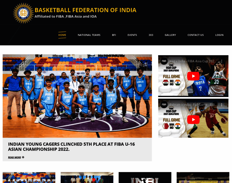 Basketballfederationindia.org thumbnail