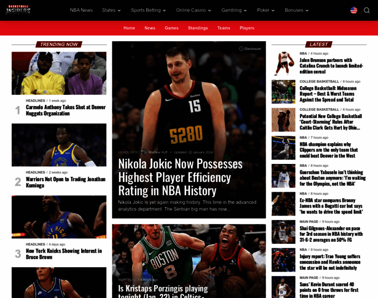 Basketballinsiders.net thumbnail