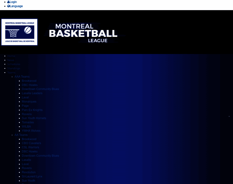 Basketballmontreal.org thumbnail