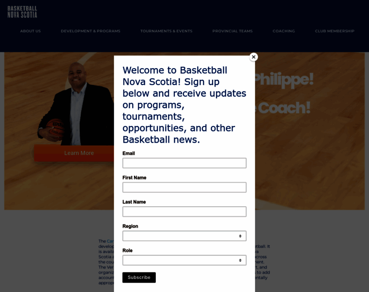 Basketballnovascotia.com thumbnail
