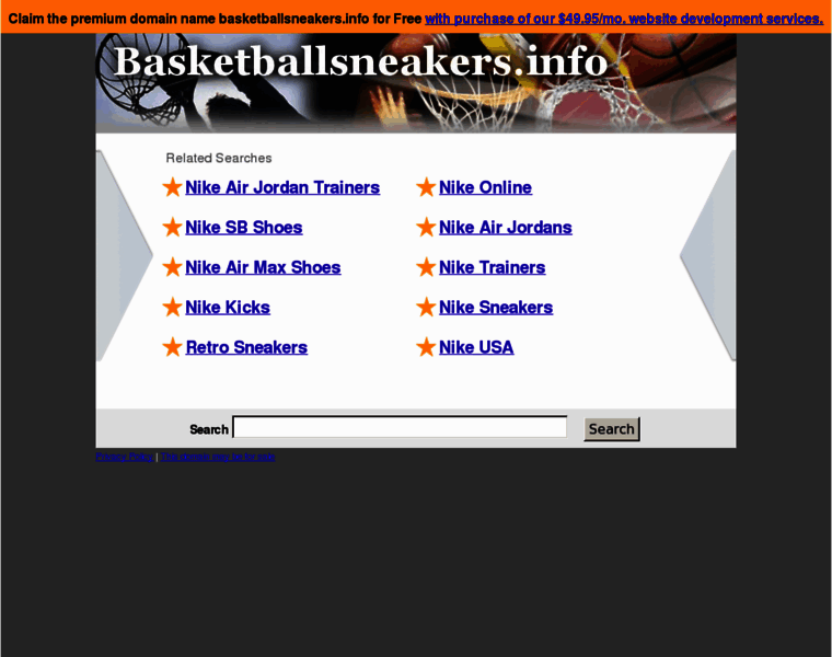Basketballsneakers.info thumbnail