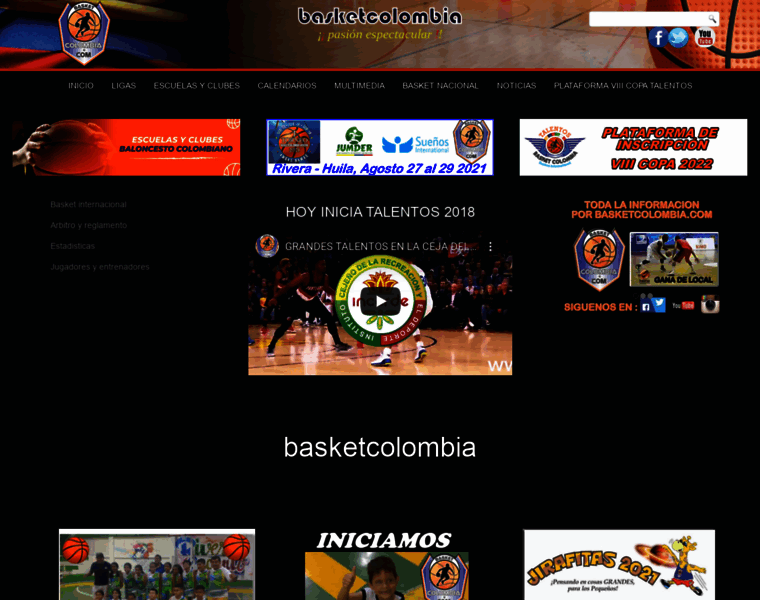 Basketcolombia.com thumbnail