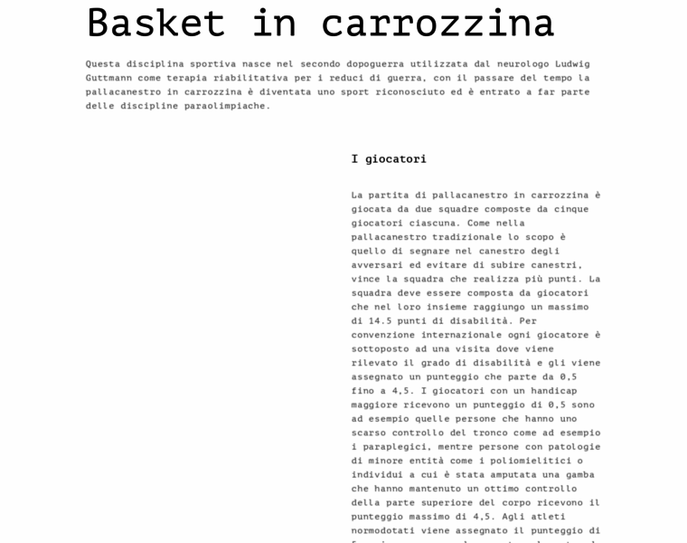 Basketincarrozzina.it thumbnail