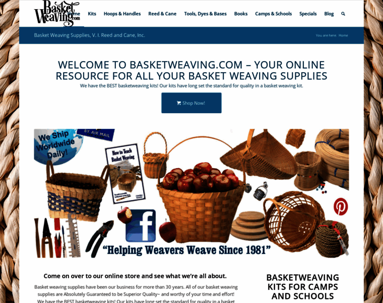 Basketweaving.com thumbnail