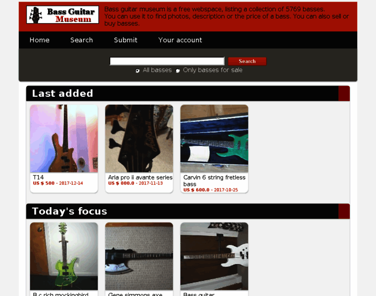 Bass-guitar-museum.com thumbnail