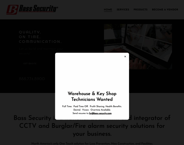 Bass-security.com thumbnail