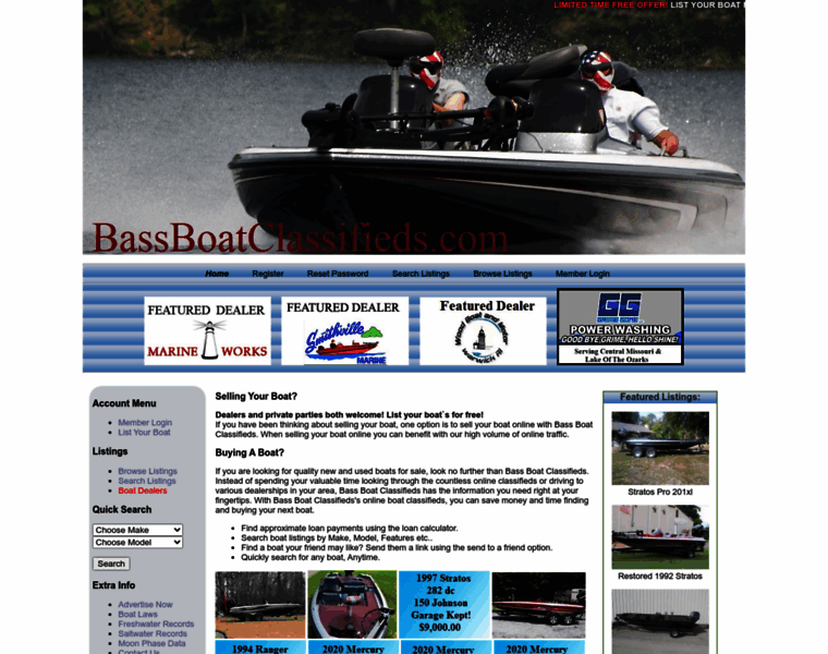 Bassboatclassifieds.com thumbnail