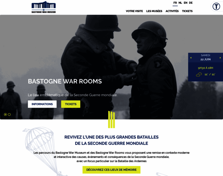 Bastognewarmuseum.be thumbnail