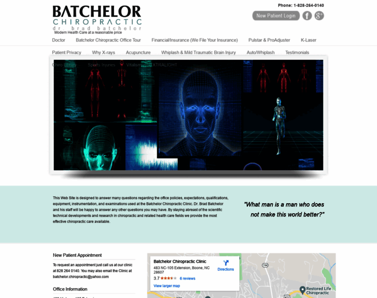 Batchelorchiropractic.com thumbnail