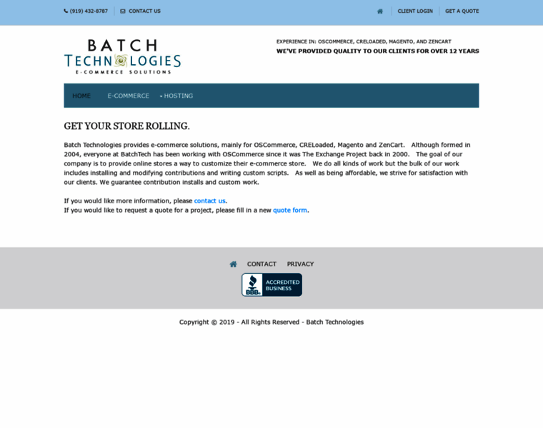 Batchtech.com thumbnail