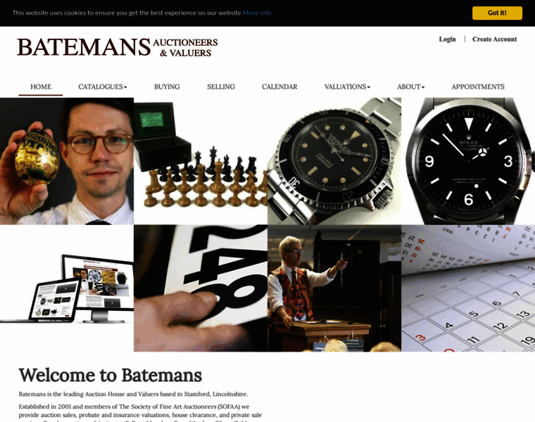 Batemans-auctions.co.uk thumbnail