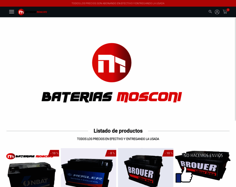 Bateriasmosconi.com.ar thumbnail