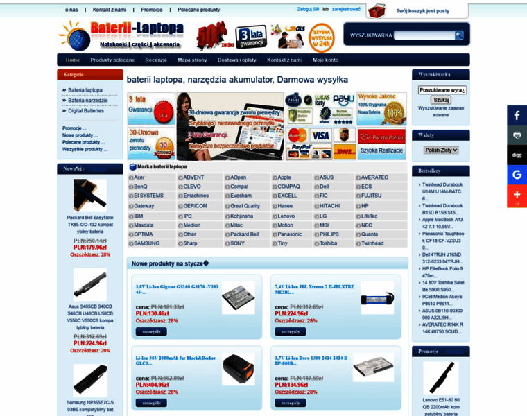 Baterii-laptopa.com thumbnail