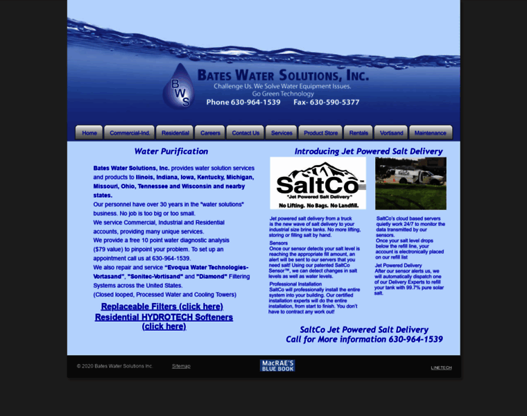 Bateswatersolutions.net thumbnail
