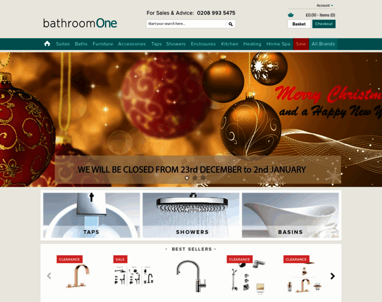 Bathroomone.co.uk thumbnail