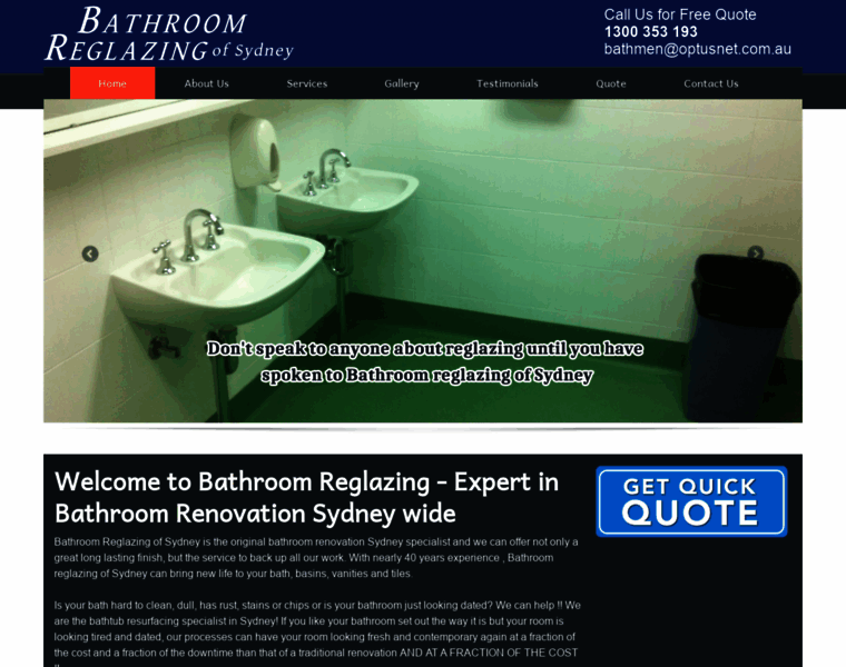 Bathroomreglazing.com.au thumbnail