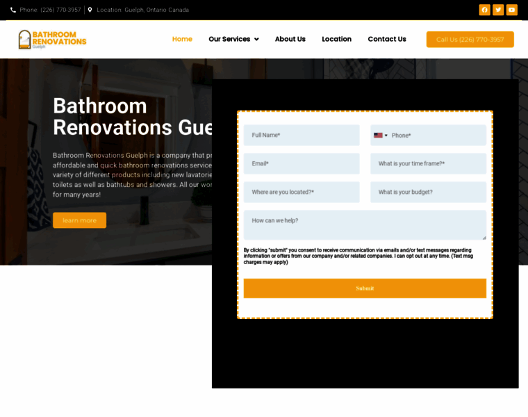 Bathroomrenovationsguelph.com thumbnail