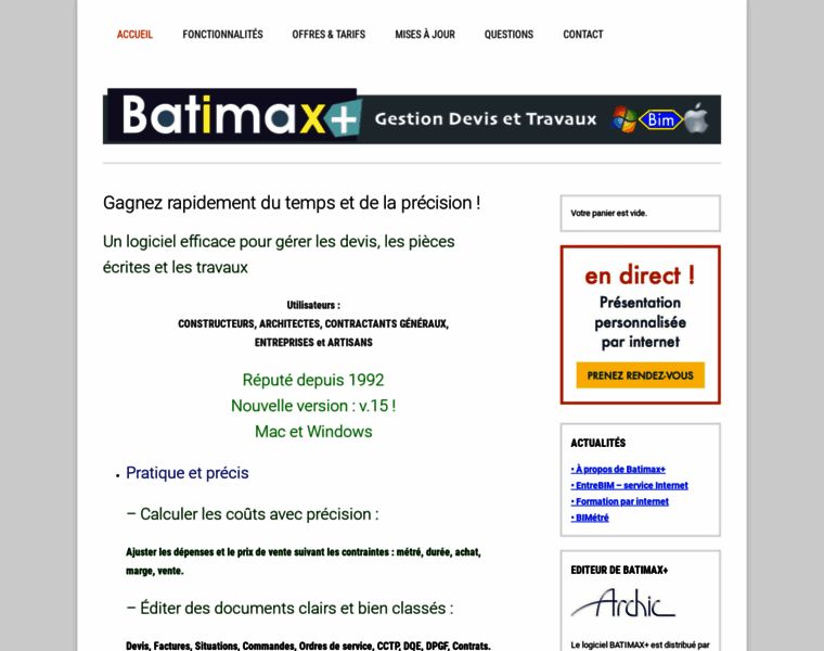 Batimax.fr thumbnail