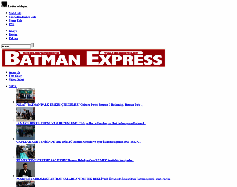 Batmanexpress.com thumbnail